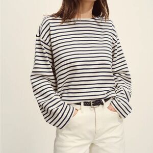 Buck Mason Breton striped tee in small